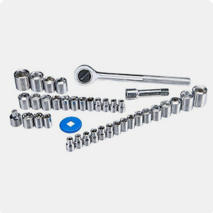 31-Pc Milwaukee SHOCKWAVE Impact-Duty 1/2 in. Drive Metric and SAE Socket Set