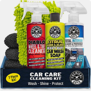 7-Piece Chemical Guys Interior & Exterior Car Wash Kit