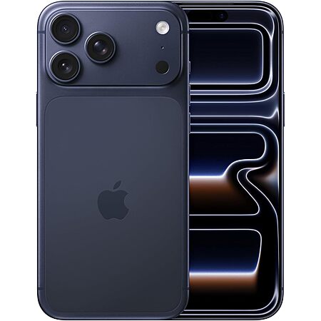 Apple iPhone 17 Pro, US Version, 256GB, eSIM, Deep Blue cosmic orange for AT&T (Renewed) $849