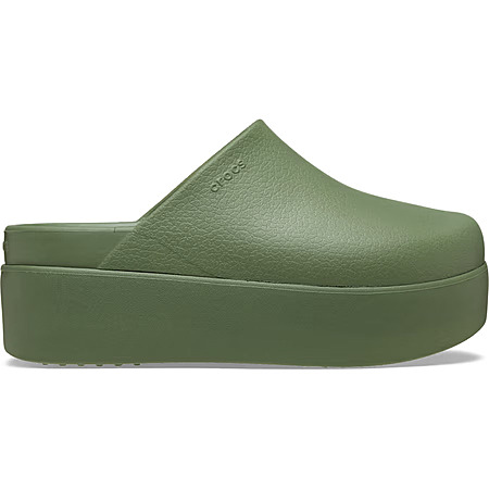 Crocs Dylan Platform Clog (Cargo Green) - $29.99