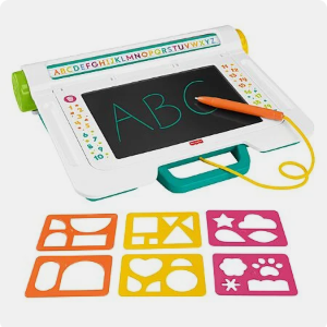 Fisher-Price Preschool Toy Learn & Doodle Desk Drawing Tablet w/ LCD Screen