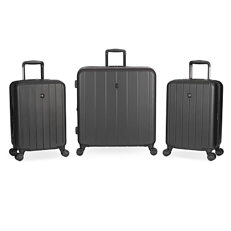 SwissGear Wanderlust Pro Plus Lightweight Hardside Expandable Luggage Set + Free S/H $119.95