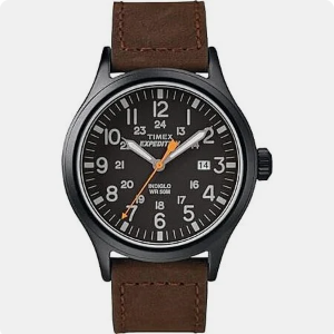 Timex 40mm Men's Expedition Scout Watch (Brown/Black/Black)